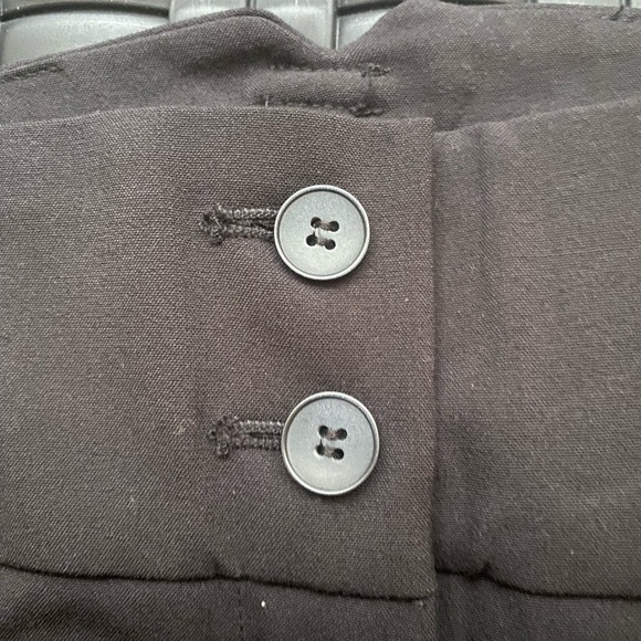 NWOT Lane Bryant Womens Size 26 Short cuffed with belt loops Black Dress Pants - Picture 3 of 6